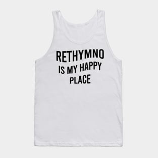 Rethymno is my happy place Tank Top